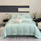 Enchanting White Stripe Design Cotton Bedding Set / Ruchi