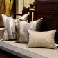 Chic Elegance Polyester Jacquard Square Embroidered Pillow Case / Ruchi