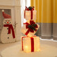 Captivating Set Of 3 Colorful Hollowed Christmas Cubical Gift Box / Ruchi