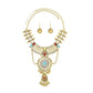 Bohemian Ethnic Style Coin Tassel Necklace Set / Ruchi