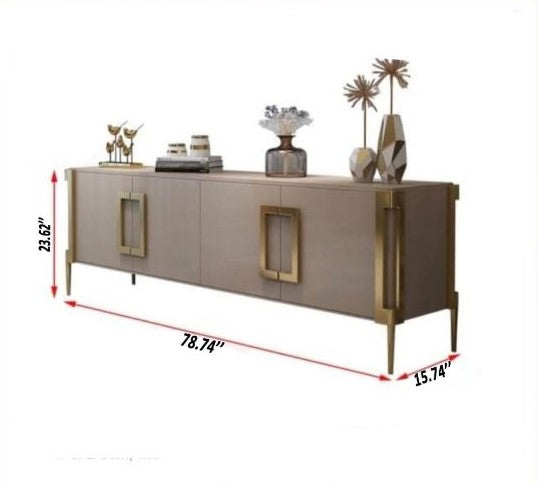 Modern Interior Luxurious Wooden TV Stand/Buffet Table / Ruchi