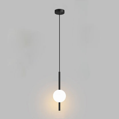 Elegant Glass Ball Design Hanging Lamp LED Pendant Light / Ruchi