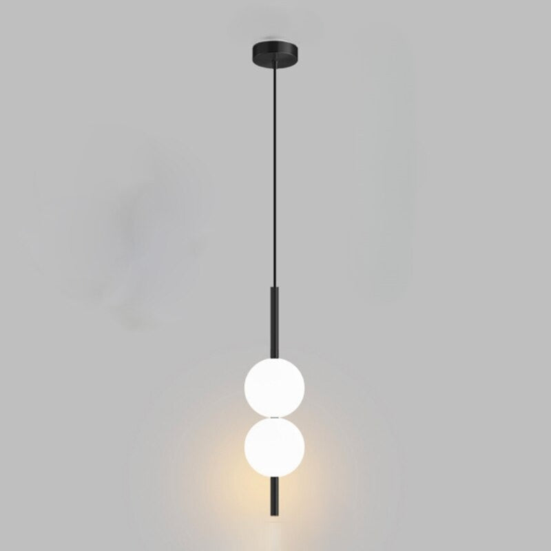 Elegant Glass Ball Design Hanging Lamp LED Pendant Light / Ruchi