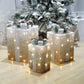 Set Of 3 Stunning Christmas Cuboidal Metal Gift Box / Ruchi