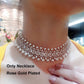 Cubic Zirconia Crystal Choker Necklace Set Or Necklace / Ruchi