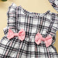 0-18 Months Baby Girl Plaid Design Summer Clothing / Ruchi