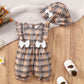 0-18 Months Baby Girl Plaid Design Summer Clothing / Ruchi