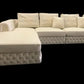 Modern Genuine Leather Chesterfield Style Sofa / Ruchi