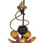 1 Pc Amazing Masterpiece Metal Petal-Shaped Décor / Ruchi