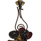 1Pc Incredibly Curated Lotus Petal Shaped Metal Showpiece / Ruchi