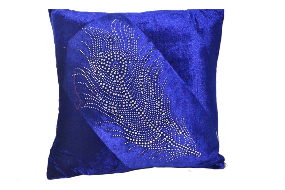 Luxurious Velvet Multi-Colored Cushion Cover Set Of 5 / Ruchi