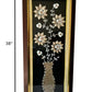 Opulent Minimal Handmade Rectangular Framed Flower Wall Art / Ruchi