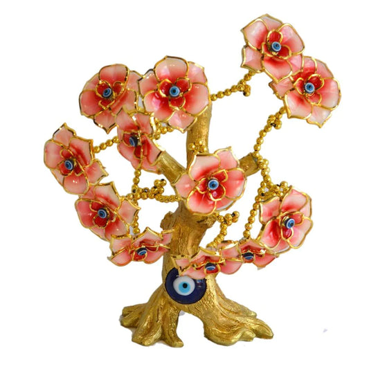 Enthralling Creative 1 Pc Polyresin Evil Eye Flower Tree / Ruchi