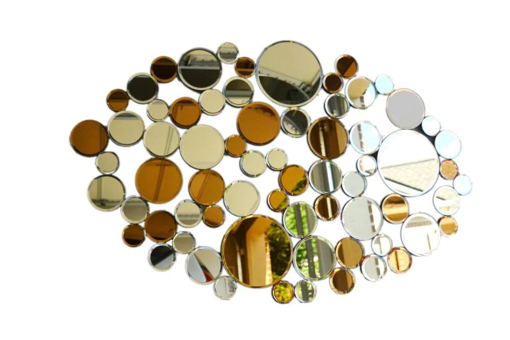 Gleaming Glitz Decorative 24" Mirror Wall Hanging / Ruchi