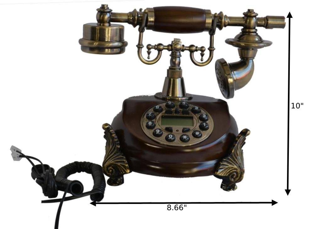 Retro European Style Decorative Landline Telephone For Decorative Purpose / Ruchi