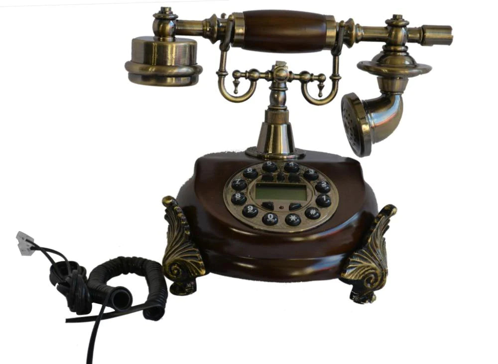 Retro European Style Decorative Landline Telephone For Decorative Purpose / Ruchi