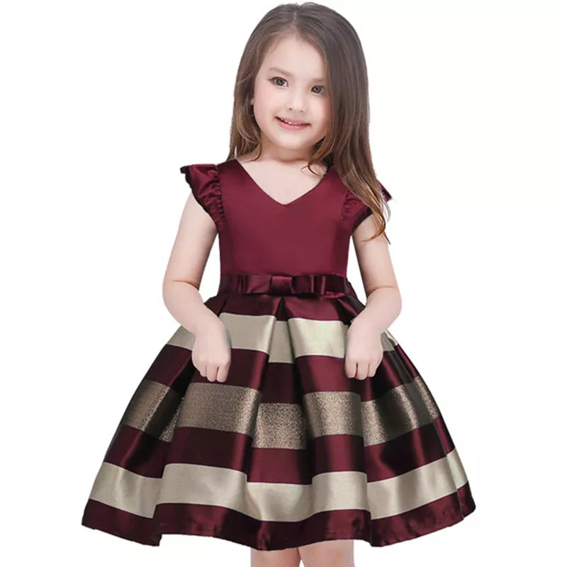 Enchanting Design Opulent Cotton Girl Kid Dress / Ruchi 