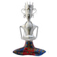 Handcrafted Robust 1 Pc Metal Statue Playing Musical Instrument / Ruchi