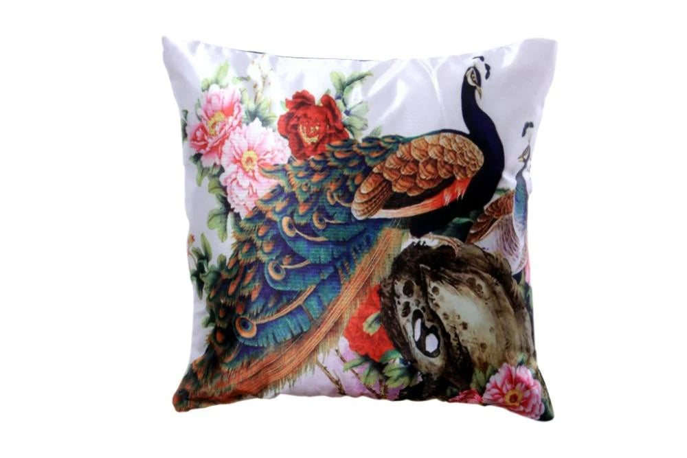 Remarkable Cotton Printed Set Of 5 Cushion Cover / Ruchi