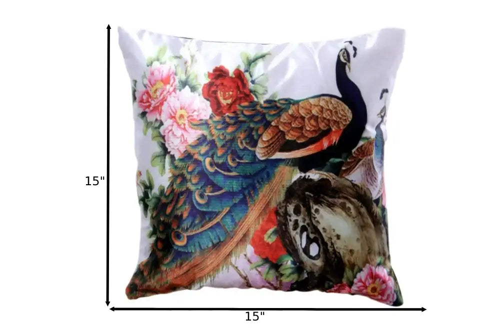 Remarkable Cotton Printed Set Of 5 Cushion Cover / Ruchi