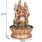 1 Pc Endearing Resin Water Fountain With Statue / Ruchi