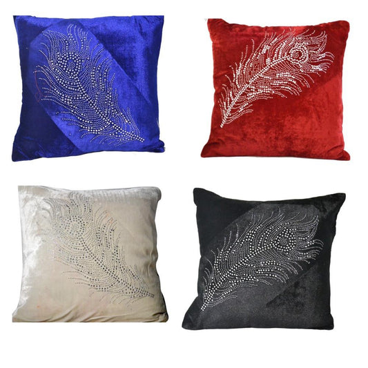 Remarkable Rich Velvet Cushion Cover (Set Of 4) / Ruchi