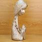 Astonishing Vintage Resin Praying Girl Statue For Decoration / Ruchi