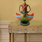 Magnificent 1 Pc Decorative Metal Statue With Vibrant Infusion Of Colors / Ruchi