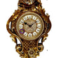 Impressive European Style Gold Polished Metal Wall Clock / Ruchi